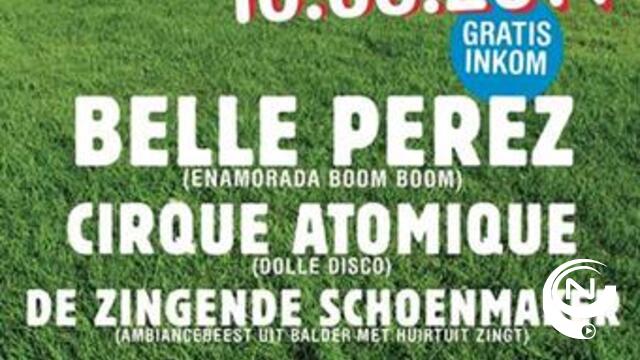 Parkfeesten met Belle Perez in Herenthout 