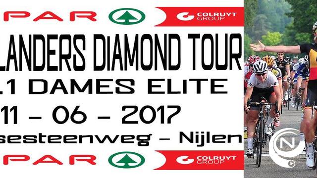 Dames rijden Flanders Diamond Tour in Nijlen 