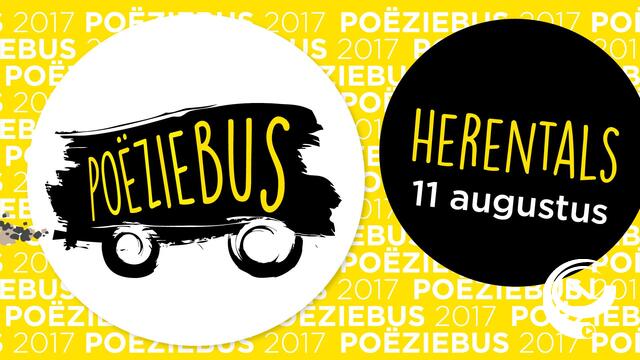 Poëziebus stopt vrijdag in Herentals 