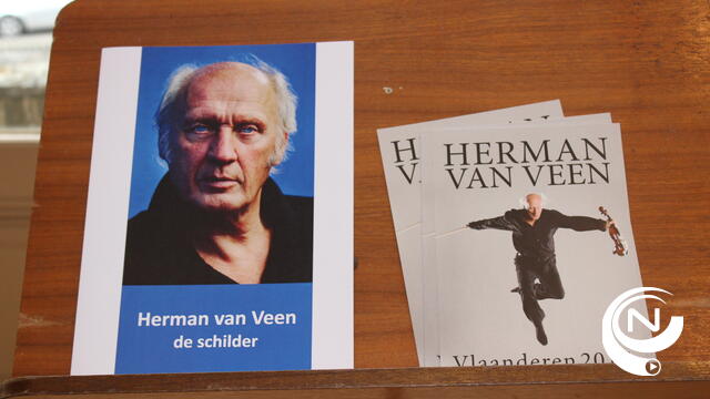 Laatste week schilderijen Herman Van Veen in Le Paige 