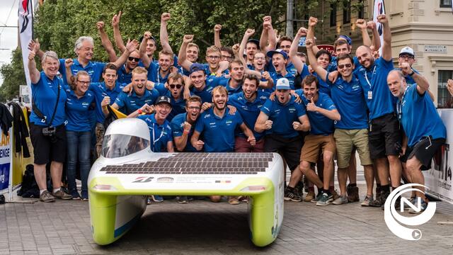 Belgisch Solar Team eindigt 3e op WK voor zonnewagens