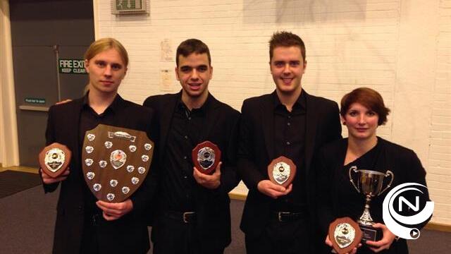 Pas opgericht euphoniumkwartet “EQ!” wint “Foden’s Quartet Contest” in Sandbach (UK)!!