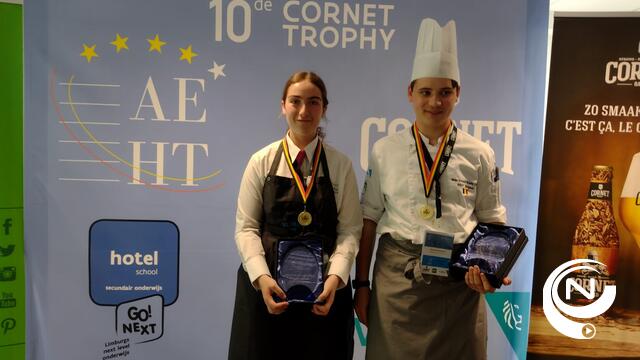 Tweemaal goud voor Turnhouts, culinair talent op nationale AEHT-wedstrijd voor Hotelscholen
