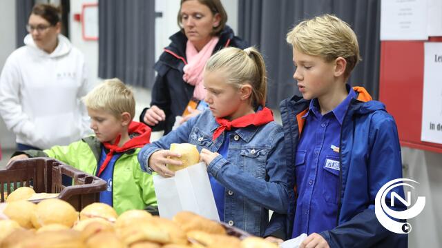 Een 1.000-tal kinderen en jongeren genoot van gratis ontbijt