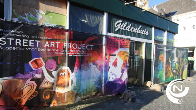 Stadskanker Gildenhuis krijgt 'street art' doek 