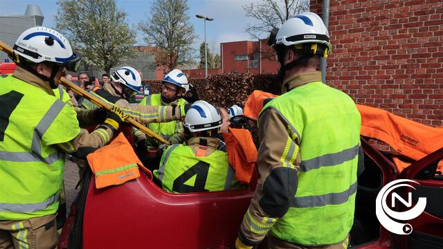 Geslaagde wervende brandweeroefening in Lille - extra foto's