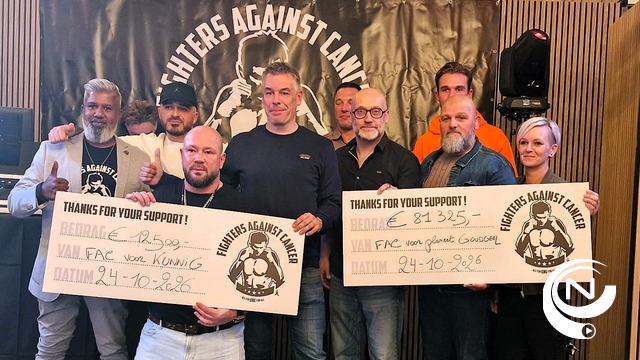 Planeet Goudgeel ontvangt schenking van bijna €82.000 van Fighters Against Cancer