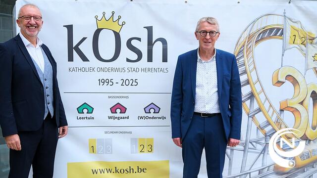 Patrick Heremans : "30 jaar   #trotsopkosh, constante groei, onderwijsuitdagingen vlot beheersen voor onze 4.300 leerlingen"