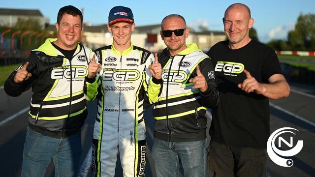 Karttalent Ean Eyckmans (15) pakte volle buit in laatste weekend IAME Benelux-kampioenschap en wordt vice-kampioen