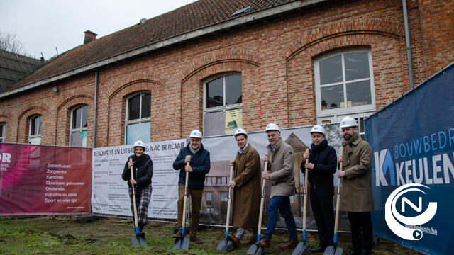 Bouw nieuw Administratief Centrum Berlaar officieel van start : investering  €7,2 miljoen 