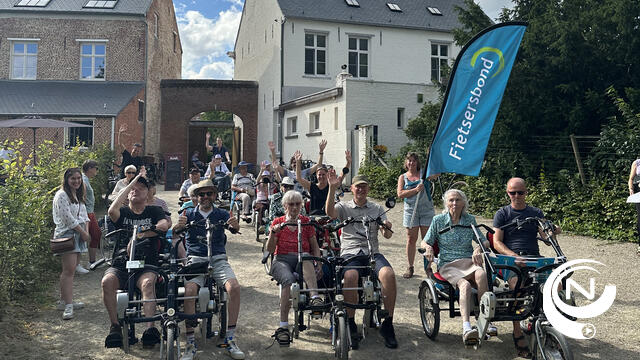 Fietsersbond Herentals fietst met ouderen tijdens Autoloze zondag