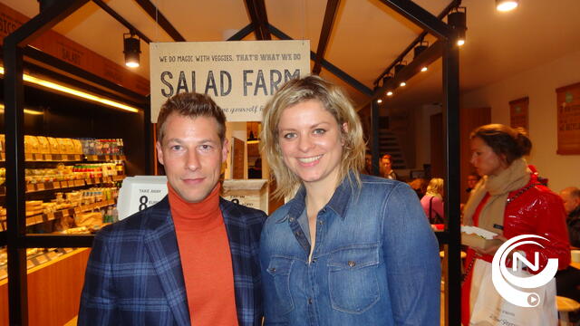 Lieven Vanlommel CEO Foodmaker & Kim Clijsters - foto NNieuws