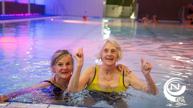 Het GielsBos bekroond als eerste dementievriendelijke zwembad van Vlaanderen : ‘Waterlelie' schittert