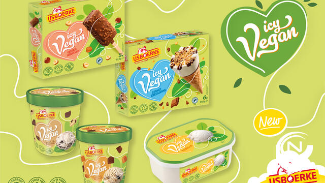 IJsboerke breidt assortiment uit met Icy Vegan en lanceert 5 plantaardige ijsjes