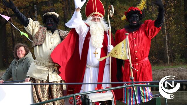 Aankomst Sinterklaas in jachthaven Herentals op 16/11