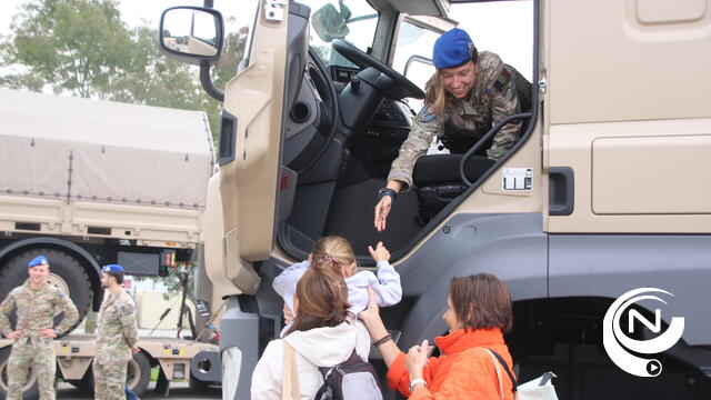 Open Barracks Day 29Bn Log Grobbendonk denderend succes: zo'n 12.000 bezoekers ontdekken Defensie - reacties, extra foto's