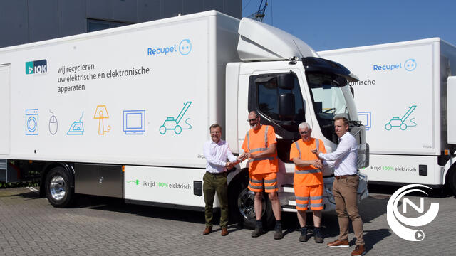 IOK Afvalbeheer : 2 nieuwe elektrische vrachtwagens met laadklep - extra stappen naar duurzame transitie
