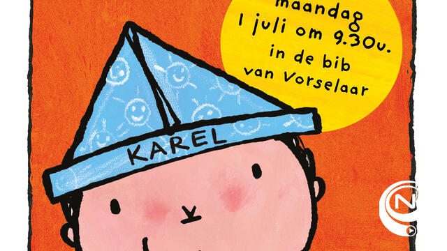 Startevent Karels grote verjaardagszoektocht in Vorselaar