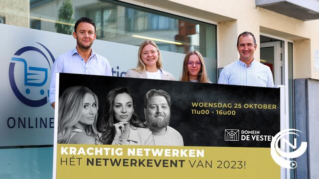 Krachtig Online lanceert innovatief netwerkevent met o.a. Céline Van Ouytsel - 25/10 Laakdal