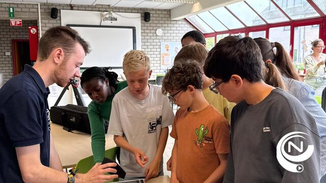 Lancering  ‘Missie STEM’ in de Kempen via chips en ruimtevaart - start in basisschool Klim-Op (Mol) 