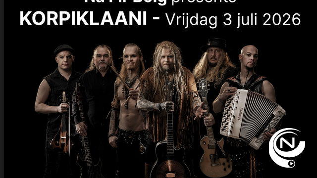 Na Fir Bolg 2026 : internationale topnaam KORPIKLAANI - brug slaan tussen traditie en metal