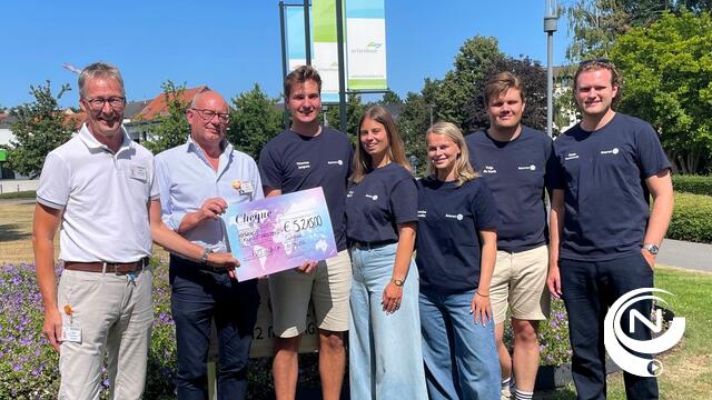 Rotaract schenkt cheque van €5.215 aan goede doelen van AZ Turnhout 