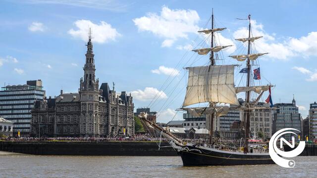 Antwerpen telt af naar The Tall Ships Races
