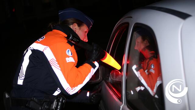 Onrustwekkend bij Wodca-controles : 17 (!) bestuurders rijden onder invloed van alco of drugs regio Lille, Beerse, Turnhout
