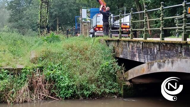  Stichting Kempens Landschap restaureert 200 jaar oud stuwmechanisme 'Trammeke'  tussen Westerlo en Herselt