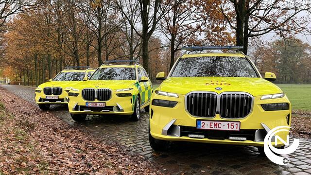 Drie nieuwe MUG-voertuigen voor ZNK (Ziekenhuisnetwerk Kempen) 