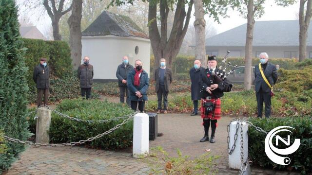 Ook sobere maar intense 11-novemberherdenking in Noorderwijk