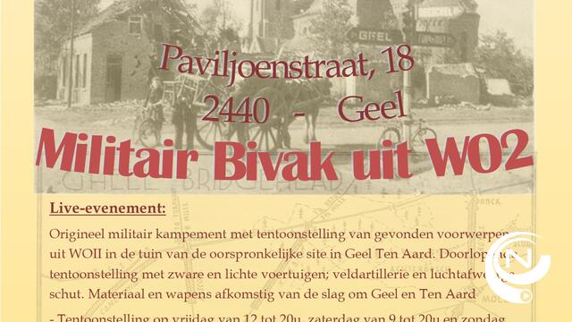 WOII : jaarlijkse herdenking in Geel Ten Aard op 10/9