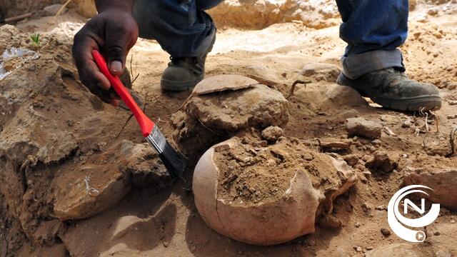 Archeologen vinden resten steentijd op terrein verkaveling Beilen in Olen 