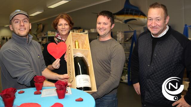 Arijs Valentijnsactie : Jelle Vercammen wint mathusalem champagne Cattier (6 liter)