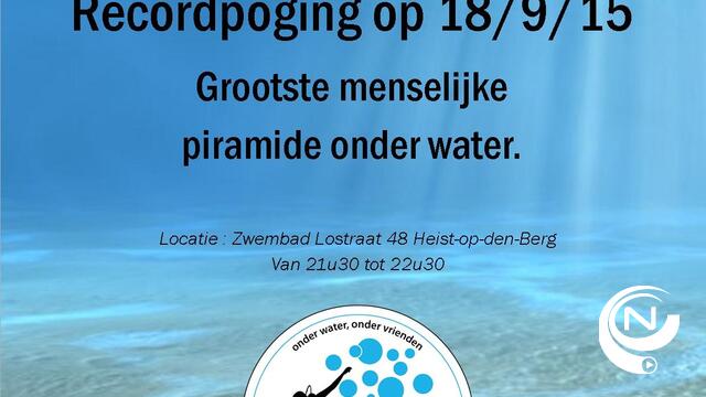 Duikschool Aronnax uit Heist wil grootste onderwaterpiramide bouwen