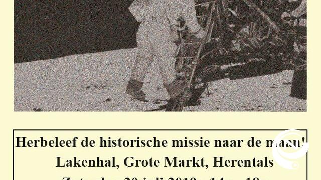 Apollo 11 Event op 20 juli in Lakenhal Herentals