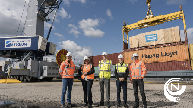 75.000e container van Atlas Copco Airpower vertrekt via binnenvaart: nieuwe mijlpaal binnen multimodaal transportbeleid