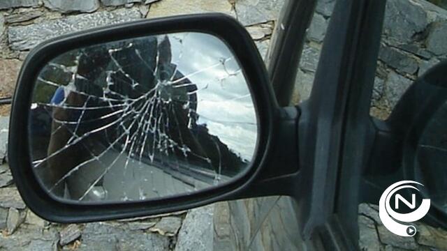 15 autospiegels vernield in Balen