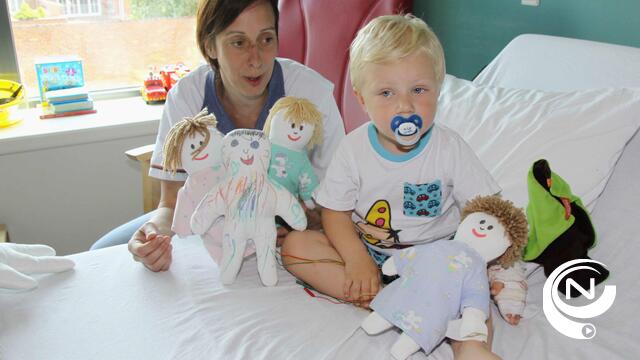 Al 1.000 Kiwanis-knuffelpopjes voor patiëntjes in AZ Herentals