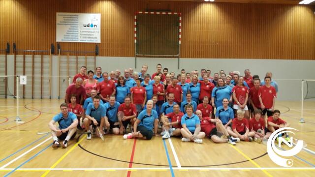 35 jaar jumelage Herentalse badmintonclub en Apollo IJsselstein (NL)