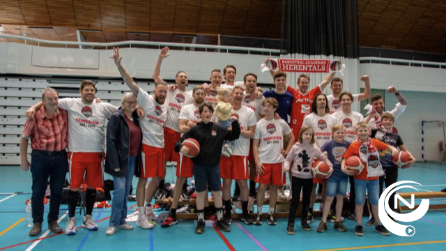 Basket Academie Herentals A Kampioen in 4e provinciale C Antwerpen bij VBL
