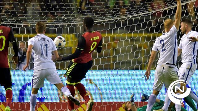 Romelu Lukaku scoort late gelijkmaker  tegen Finland : 1-1