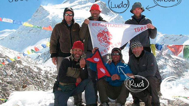 Herenthoutenaar Rudi Van de Poel beklimt met succes Mount Everest 