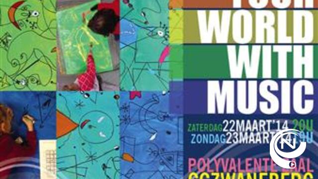 K.F. De Berthoutzonen Hallaar  & Tekenacademie Heist-op-den-Berg  presenteren  "Colour Your World With Music" 
