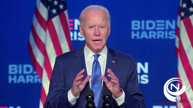 Joe Biden verkozen als 46e Amerikaanse president : 'Ik voel me vereerd dat jullie mij gekozen hebben'