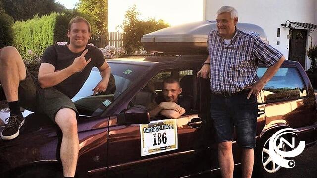 Trio tuft met 21 jaar 'oude' Volvo V70  2.500 kilometer in vijf dagen door Scandinavië