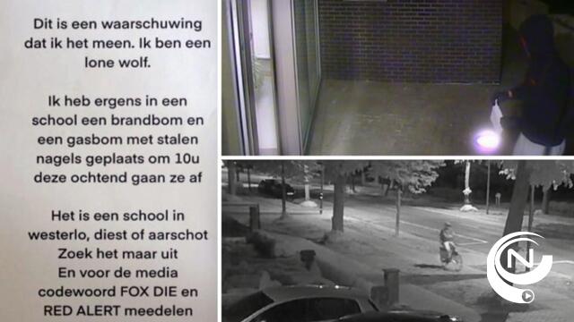 Verdachte opgepakt voor bommelding in scholen in Westerlo, Aarschot en Diest