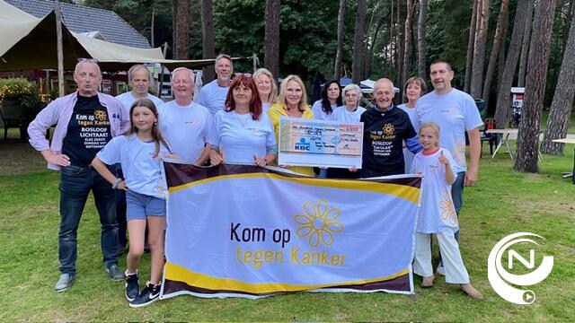 13e Bosloop & -wandeling : €6.995 voor Kom op tegen Kanker (KOTK) 