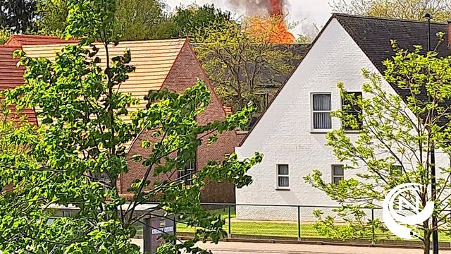 Felle brand in sociale appartementen Verbueckenstraat Geel: 1 gewonde, 6 wooneenheden onbewoonbaar