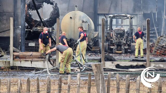 Uitslaande brand in varkensbedrijf Gierle: geen varkens gewond, wel veel materiële schade